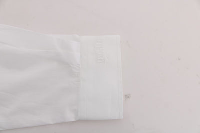 White Formal Cotton Long Sleeve Shirt