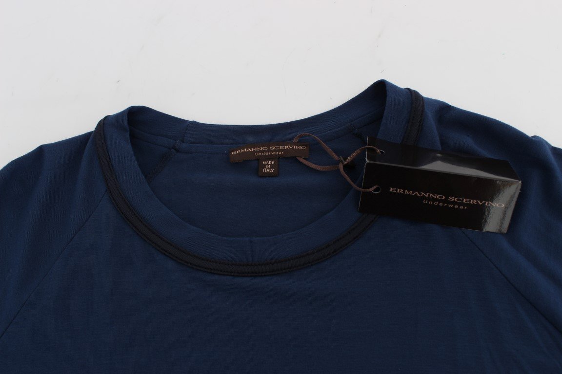 Blue Modal Stretch Sweater