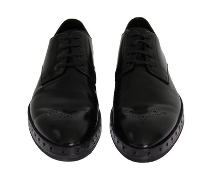 Black Leather Polished Formal Shoes