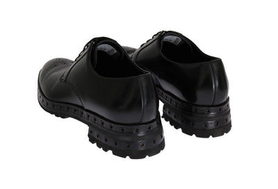 Black Leather Polished Formal Shoes