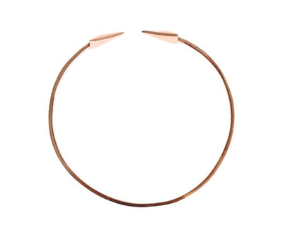 Arrow Rose 925 Silver Bangle Bracelet