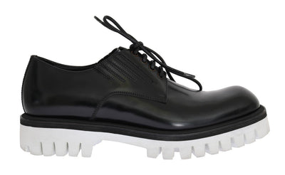 Black Leather Polished Formal Shoes