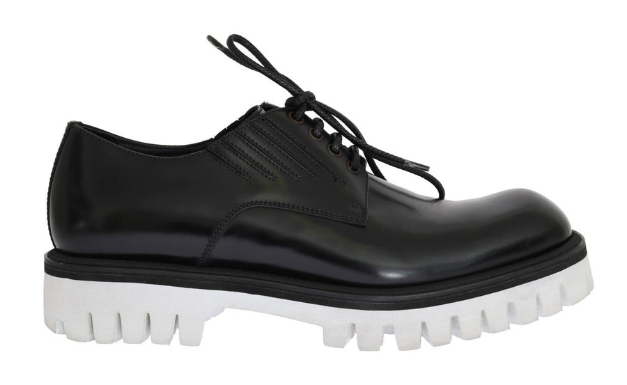 Black Leather Polished Formal Shoes