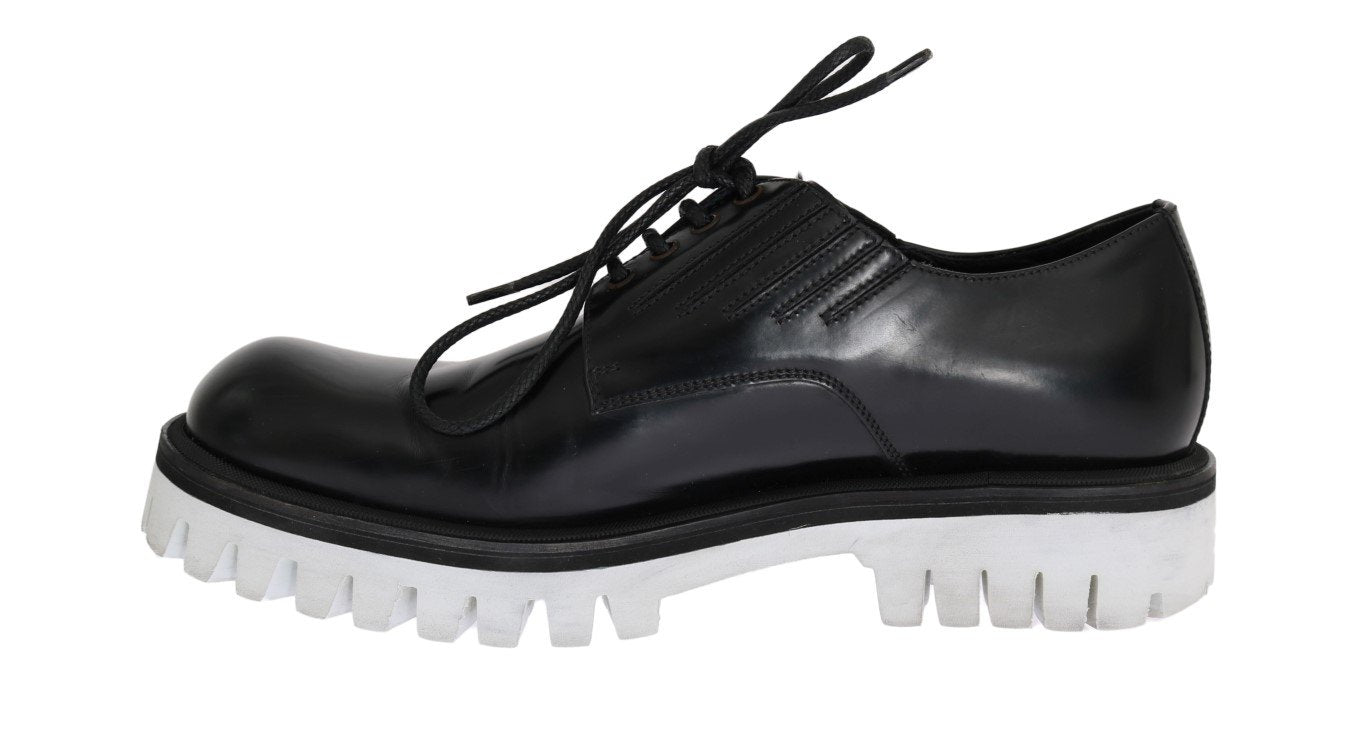 Black Leather Polished Formal Shoes