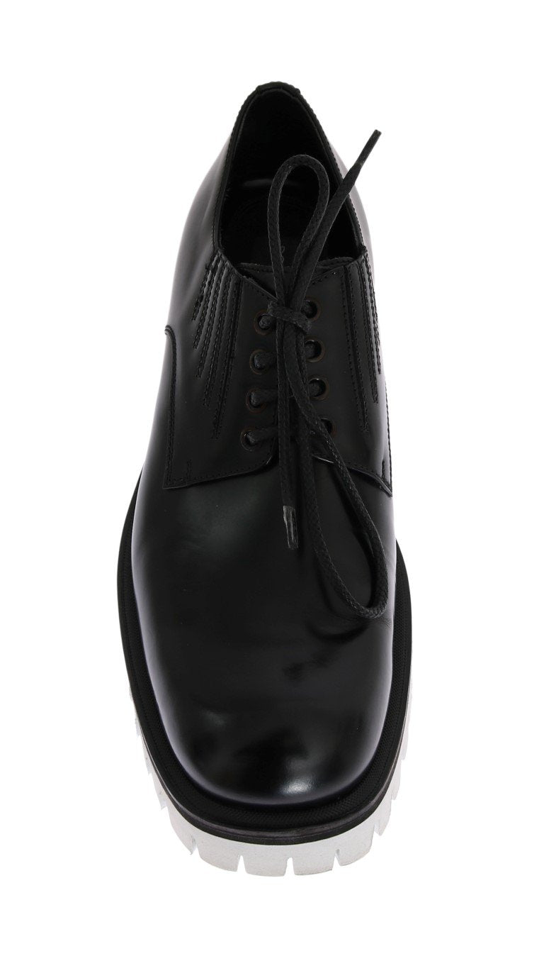 Black Leather Polished Formal Shoes