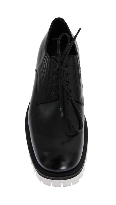 Black Leather Polished Formal Shoes