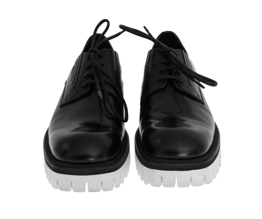 Black Leather Polished Formal Shoes