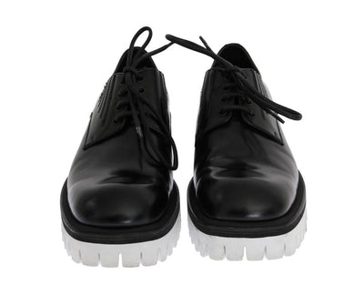 Black Leather Polished Formal Shoes