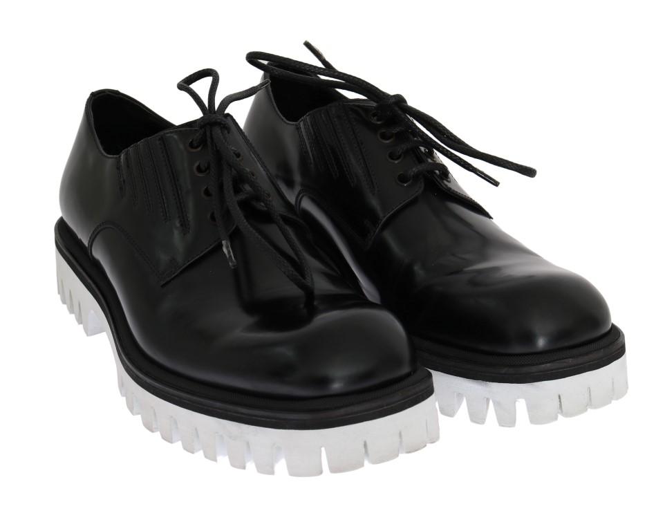 Black Leather Polished Formal Shoes