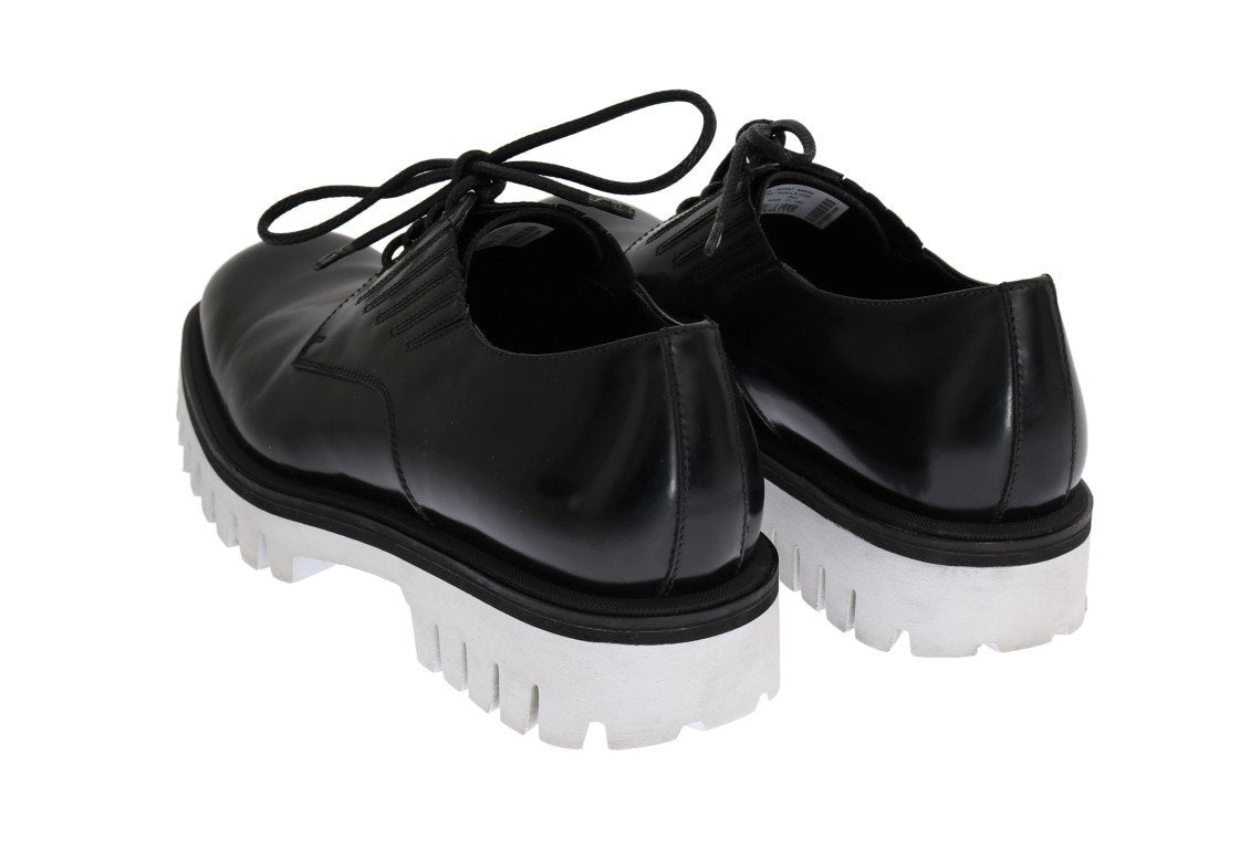Black Leather Polished Formal Shoes