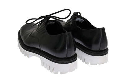 Black Leather Polished Formal Shoes