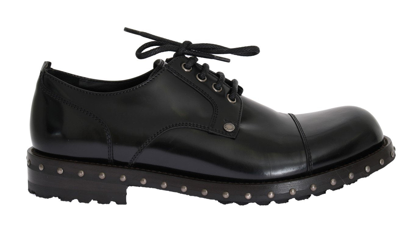Black Leather Polished Formal Shoes
