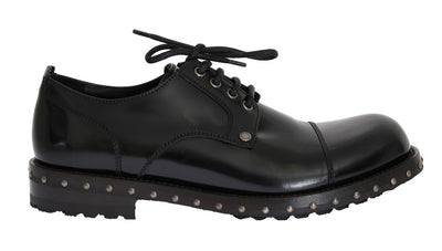 Black Leather Polished Formal Shoes
