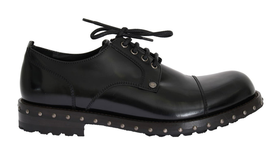 Black Leather Polished Formal Shoes