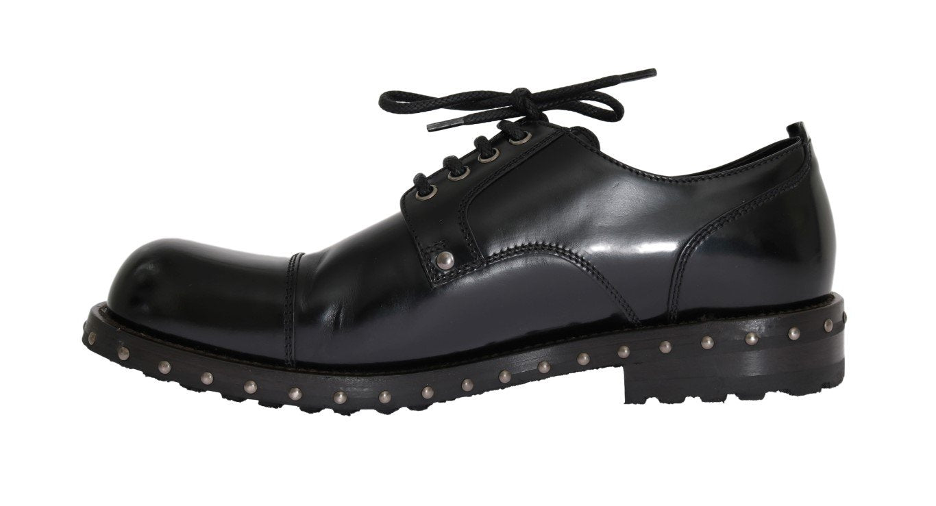 Black Leather Polished Formal Shoes