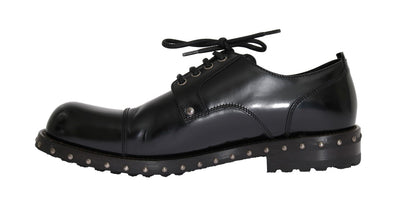 Black Leather Polished Formal Shoes