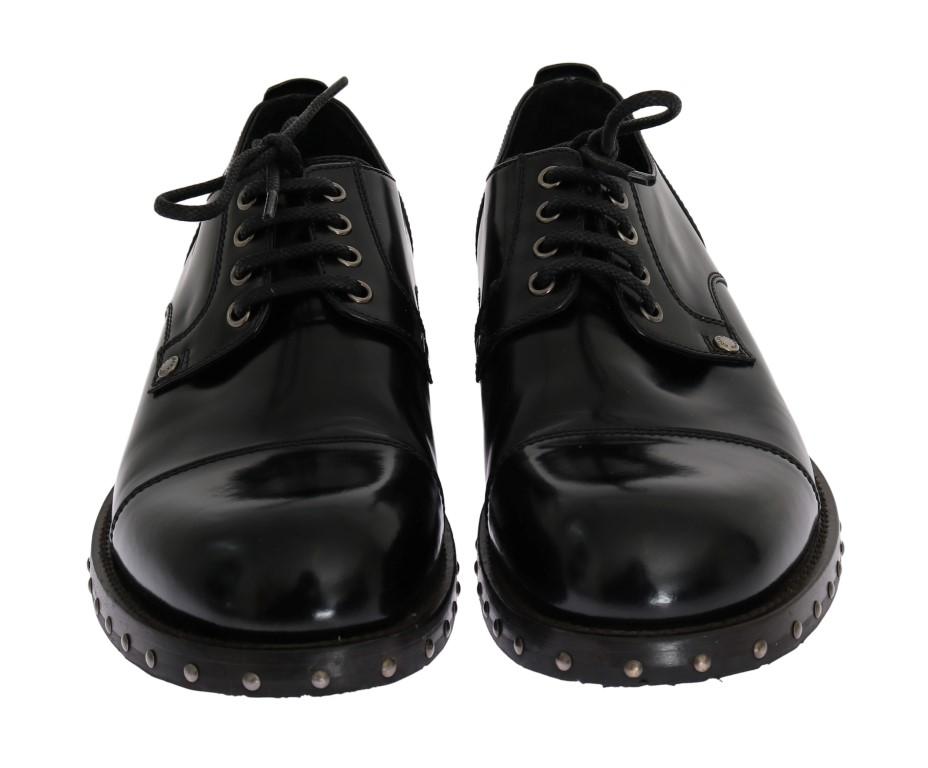 Black Leather Polished Formal Shoes