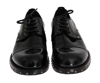 Black Leather Polished Formal Shoes