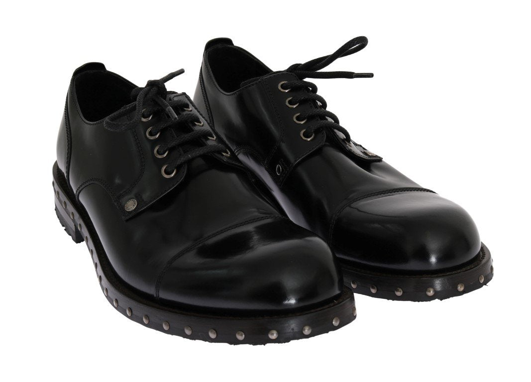 Black Leather Polished Formal Shoes