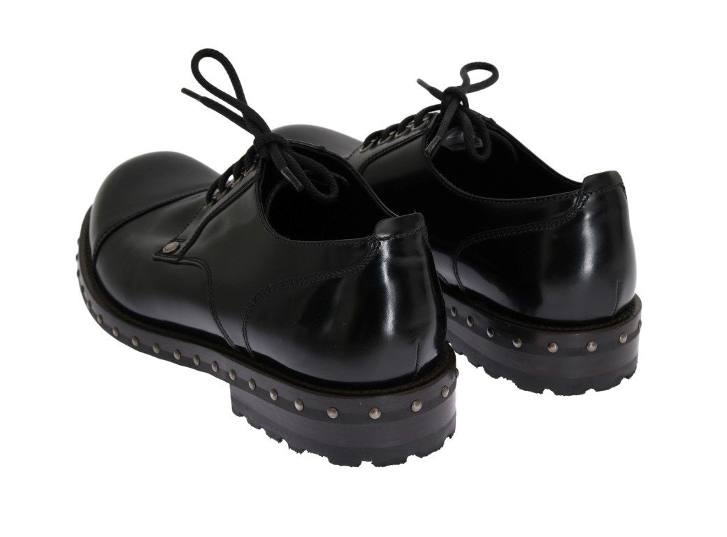 Black Leather Polished Formal Shoes