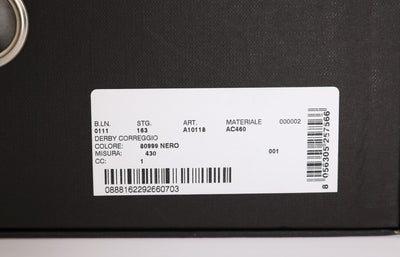 Black Leather Polished Formal Shoes
