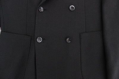 Green brown double breasted blazer