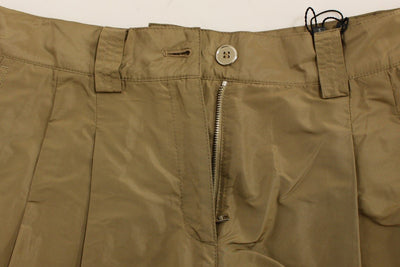 Brown chinos shorts pants