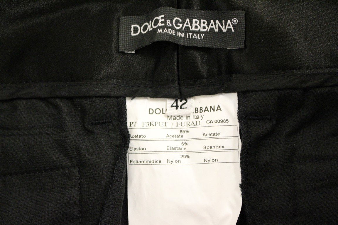 Black nylon shorts pants