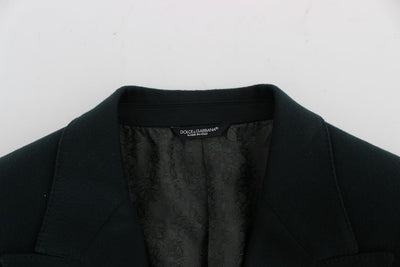 Green Cashmere Blazer Jacket