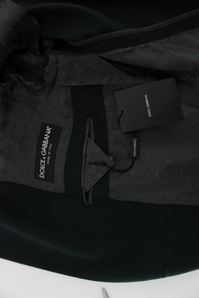 Green Cashmere Blazer Jacket