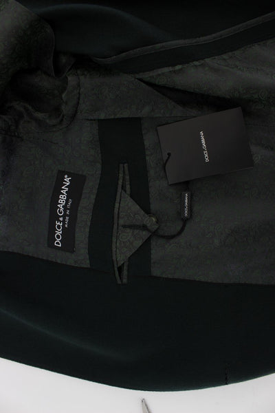 Green Cashmere Blazer Jacket