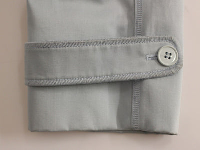 Blue Formal Dress Trench Jacket Coat