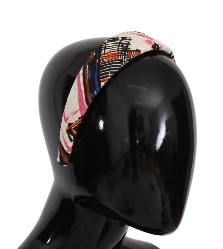 Multicolor Cotton Silk Headband