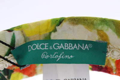 Multicolor Floral Cotton Silk Headband