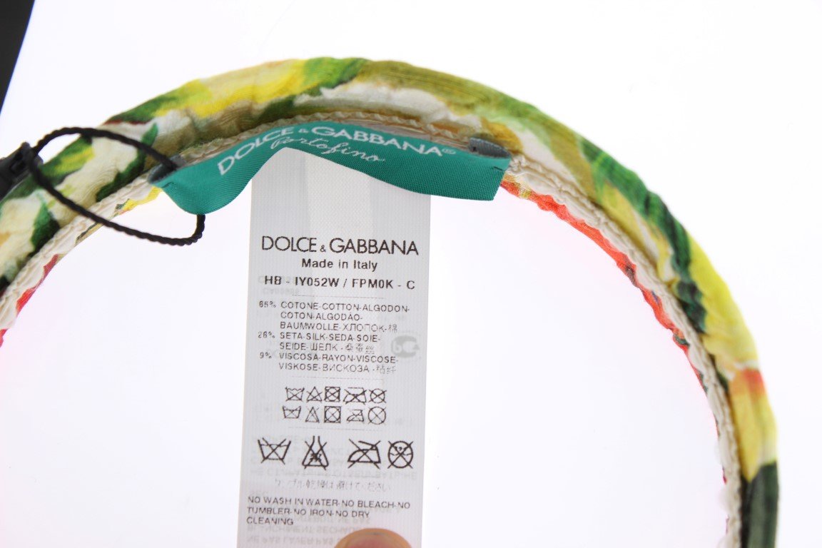 Multicolor Floral Cotton Silk Headband