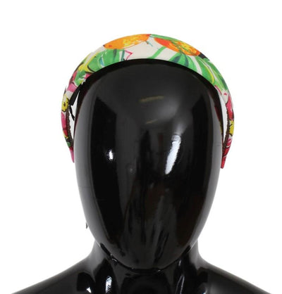 Multicolor Floral Cotton Headband
