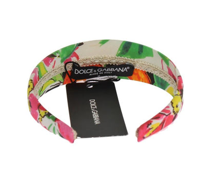 Multicolor Floral Cotton Headband