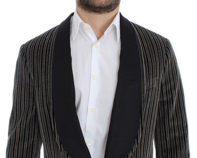 Gray striped SICILIA blazer