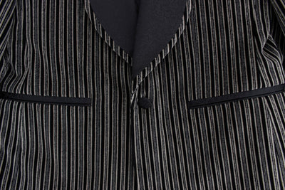 Gray striped SICILIA blazer