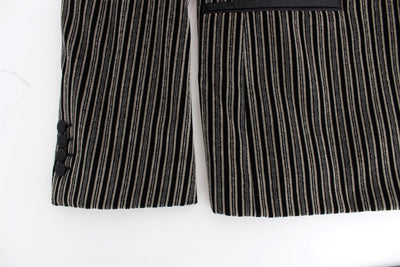 Gray striped SICILIA blazer