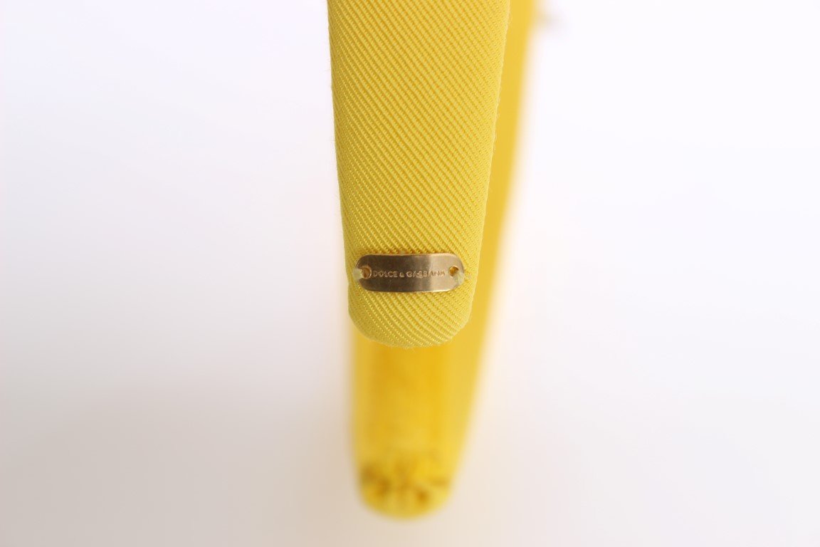 Yellow Sicily Lemon Crystal Floral Headband