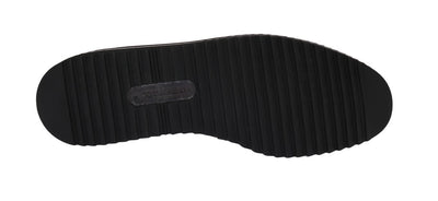 Brown Suede Embroidered Loafers