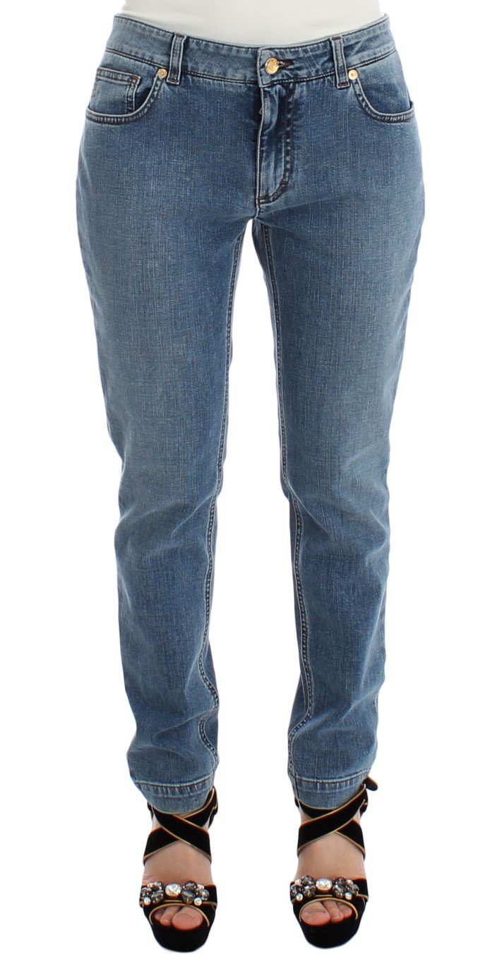 Light Blue Jeans Slim Skinny Jeans