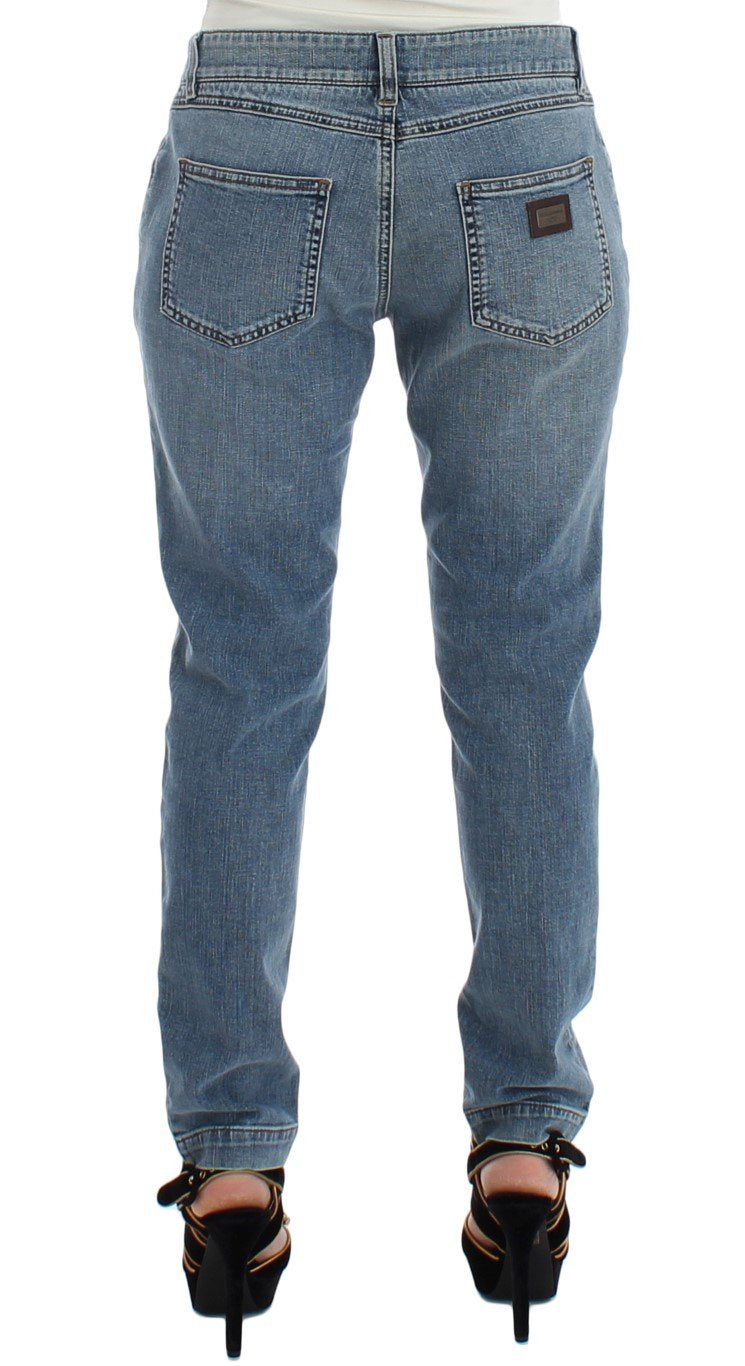 Light Blue Jeans Slim Skinny Jeans