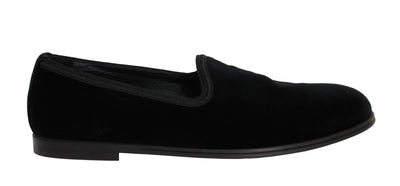 Black Velvet Dress Formal Loafers