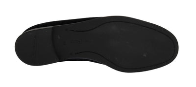 Black Velvet Dress Formal Loafers