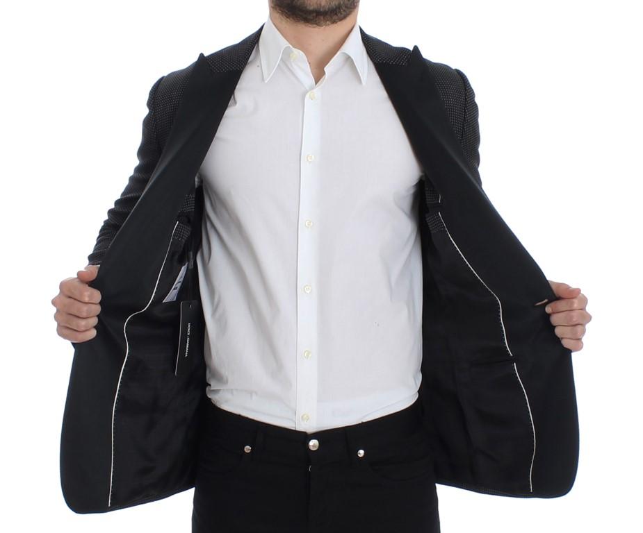 Black wool slim MARTINI blazer