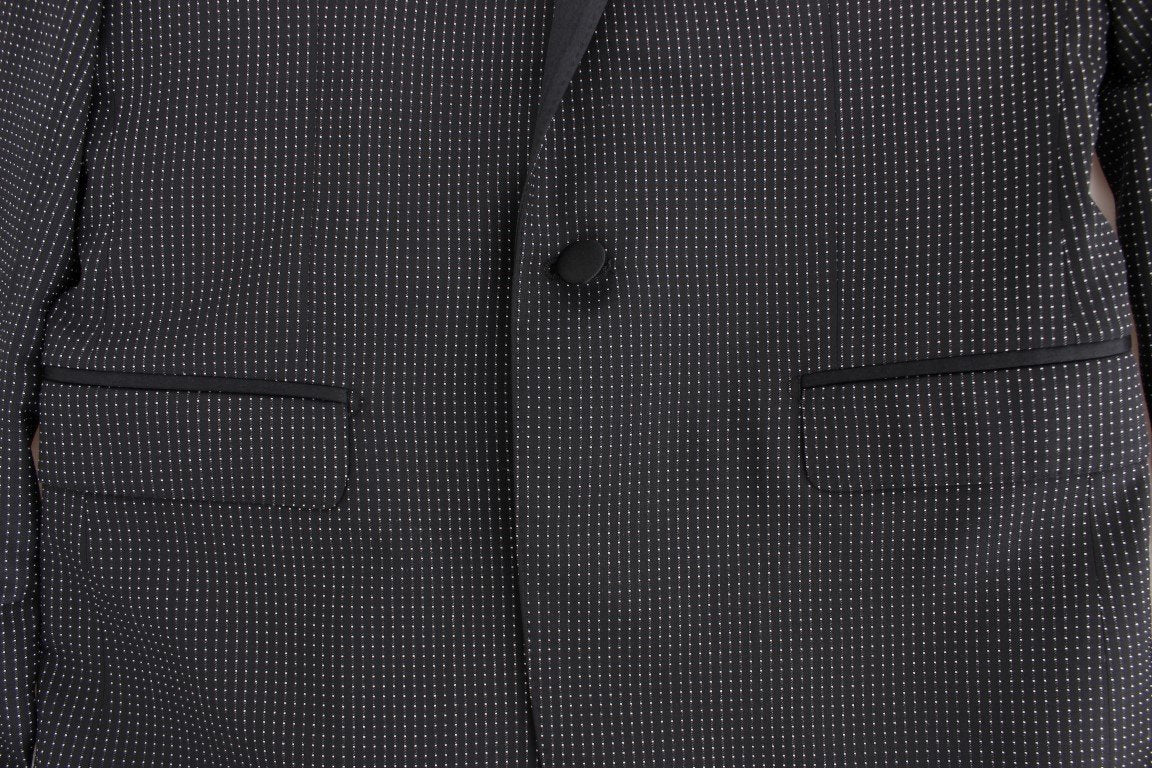 Black wool slim MARTINI blazer