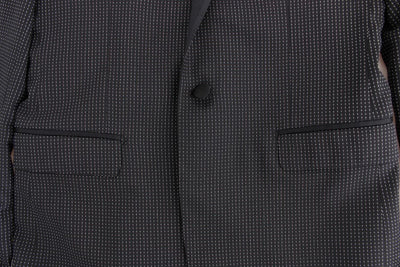 Black wool slim MARTINI blazer