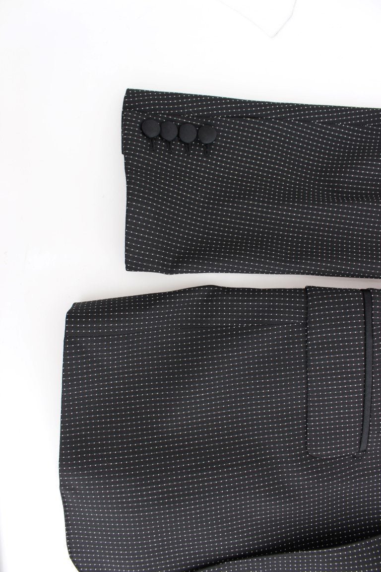 Black wool slim MARTINI blazer